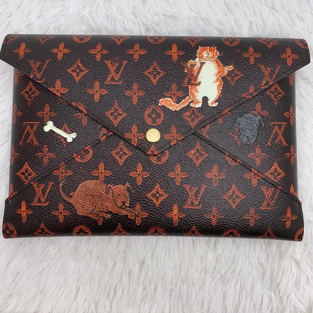 ❌SOLD❌ Louis Vuitton Catogram Kirigami Bag Set - Picture 3 of 16